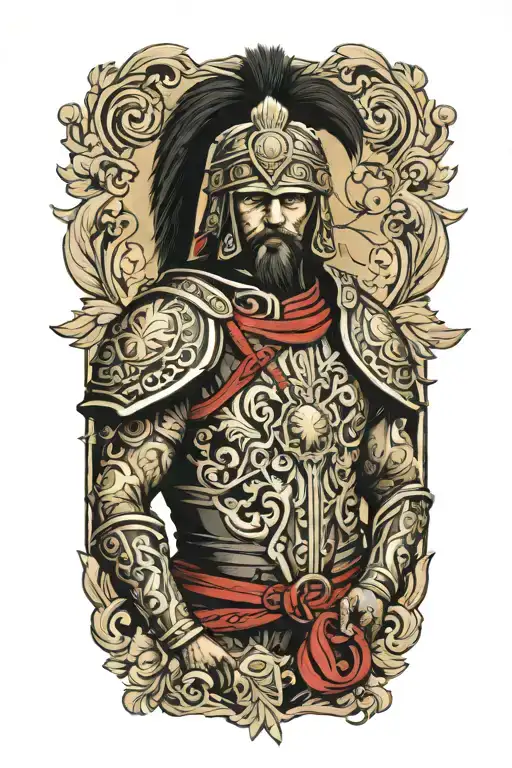 Polish Hussar Warrior Adorned