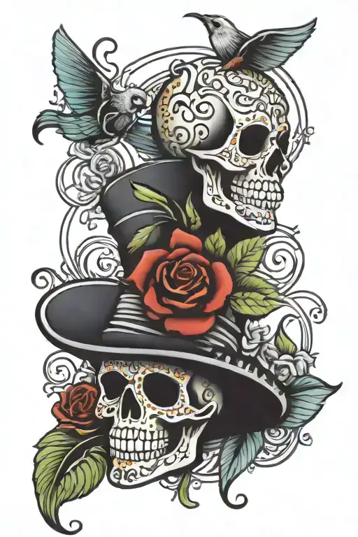 Dia De Los Muertos With Christian Motives God Bible