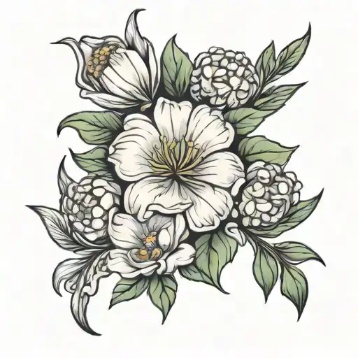 Birth Flowers Blooming