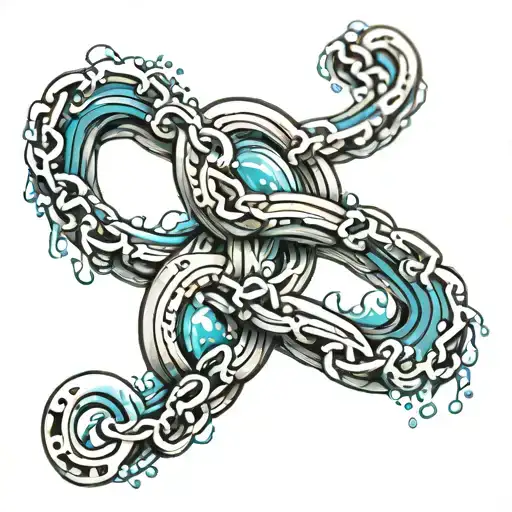 Chain And Water Waves