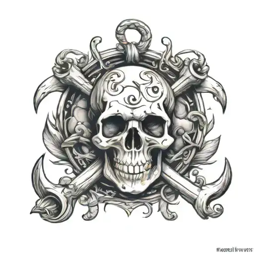 Skull And Anchor