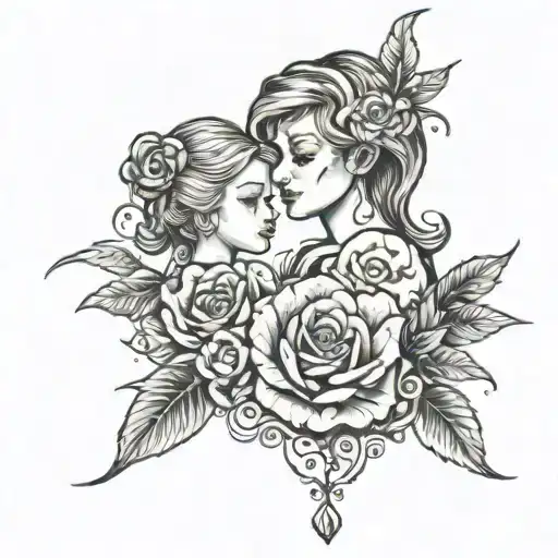 Tattoo Idea For The First Daughter That Shows Father Love