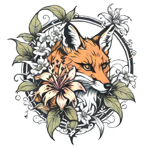 Fox And Spider Lilies