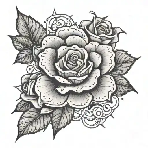 Word Search With Rose