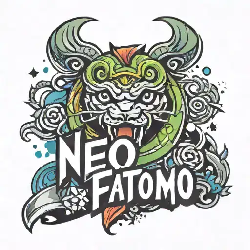 Kids Name Comic Style Illustration