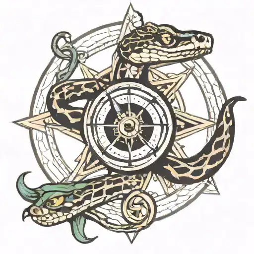 Snake Compass
