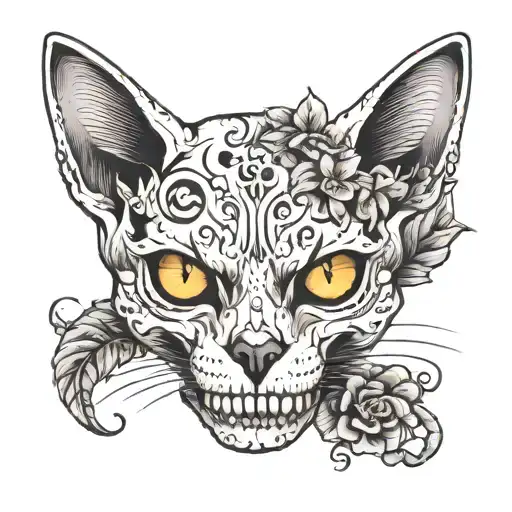 Cat Skull
