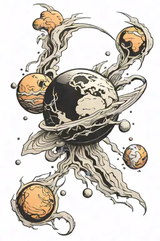 Planet Ripping Apart