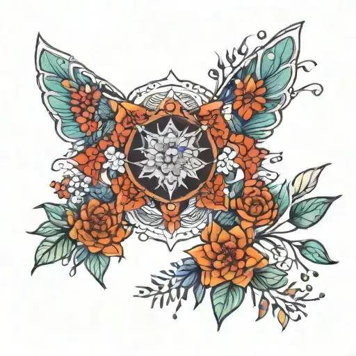 Mandala And Nature Inspired