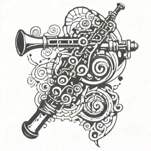 Abstract Clarinet Key System