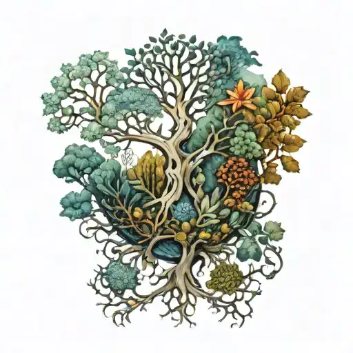 Ecosystem Tree Ernst Haeckel
