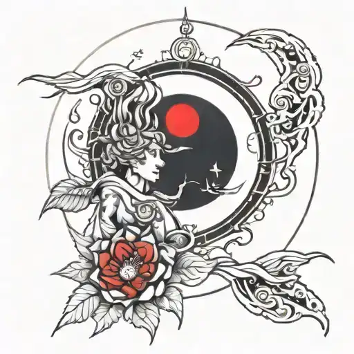 Red Sun White Moon