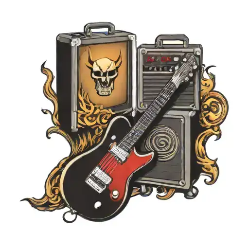 Guitar And Amp