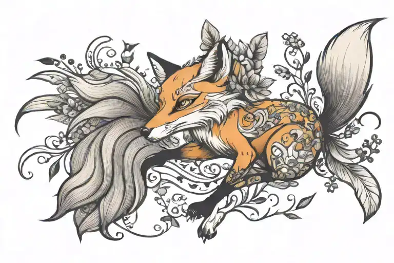 Fox Jumping Delicate Aloof