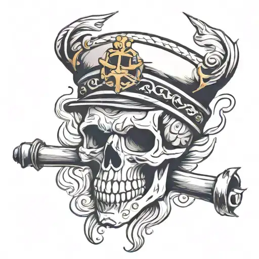 Crown Sailor Pirate Skull