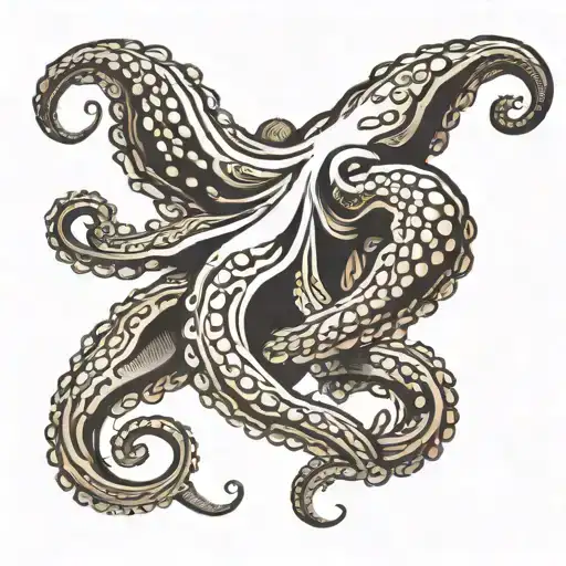 Octopus Skateboarding