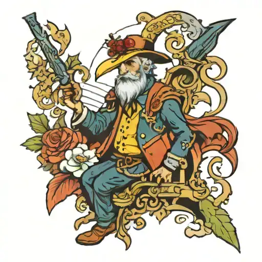 Lord Of The Mysteries Fool Tarrot Card