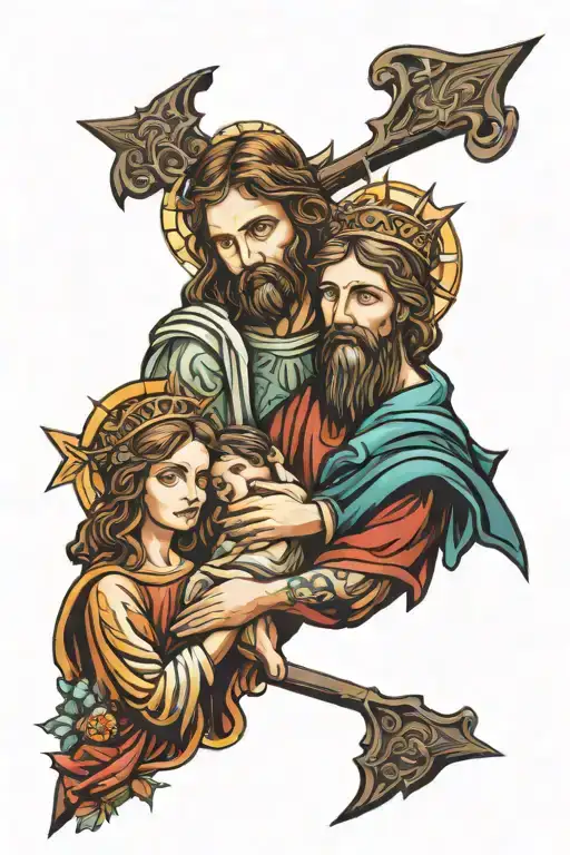 Christianity Jesus And Family