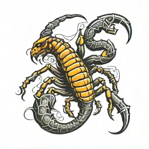 Scorpion With De Name Adilene