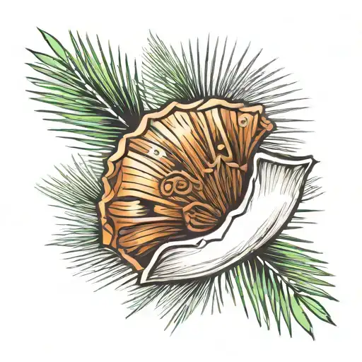 Palmetto Tree Shell