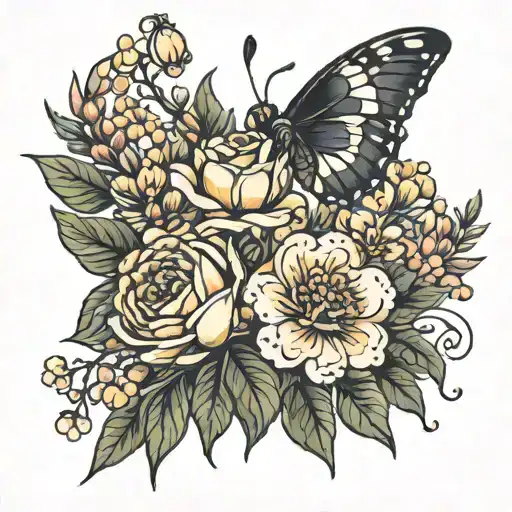 Birth Flower Bouquet