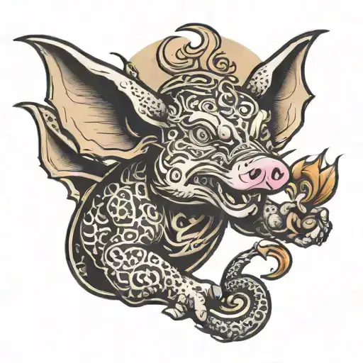 Pig Mouse Dragon