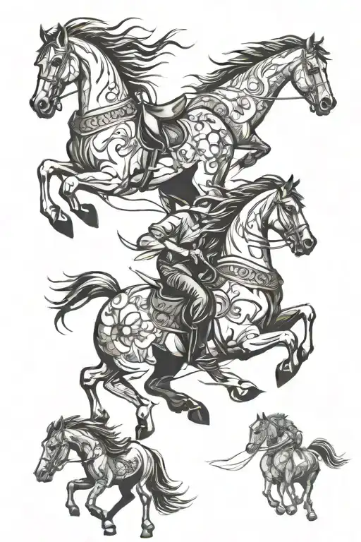 4 Horse Men