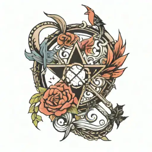 X With K R C Around It In Black Ink