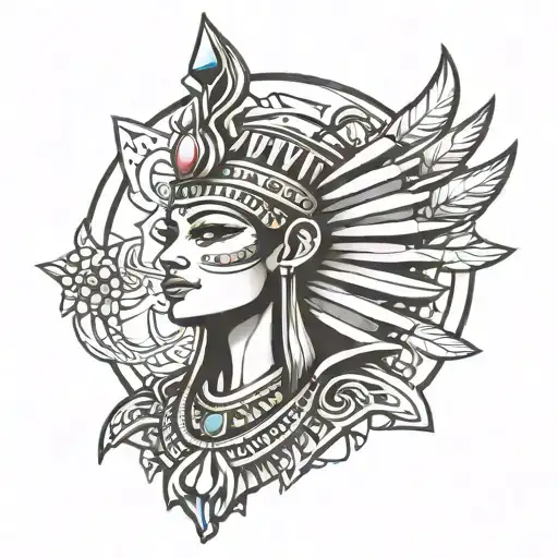 Egyptian Queen Crown