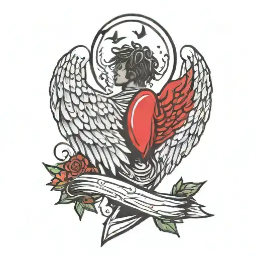 999 Juice Wrld Angel Wings Made