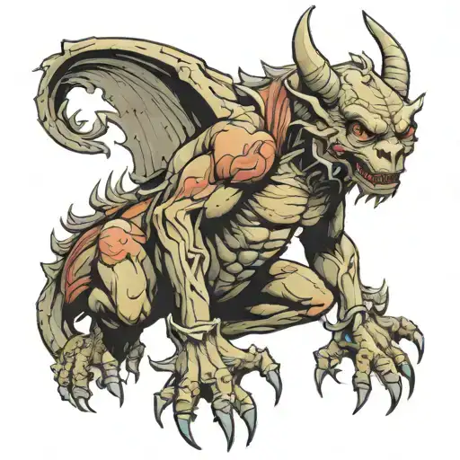 Gorgoyle Full Body