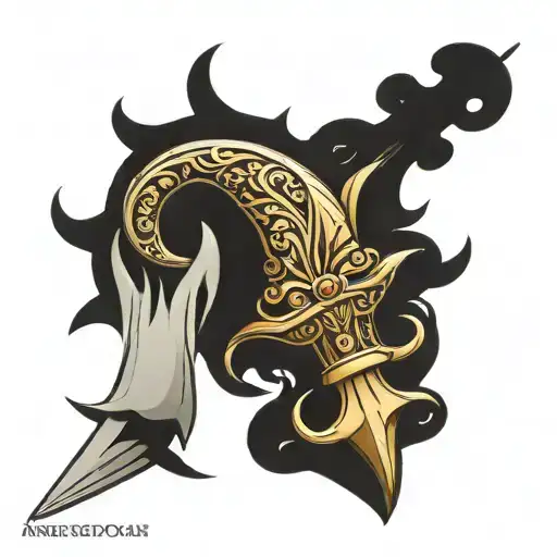 Sikh Dagger Piercing