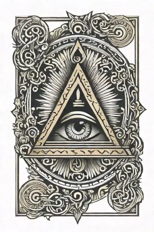 Roman Numeral Deck An Eye Of Horus