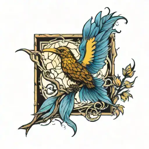 Athiest Symbol That's Painted By Vincient Van Gogh