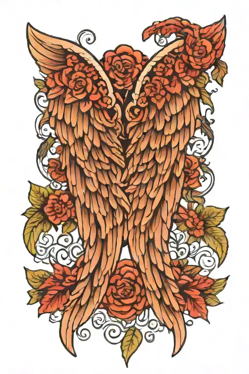 Crochetted Angel Wings