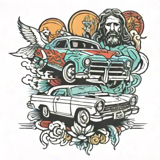 Jesus And Cars