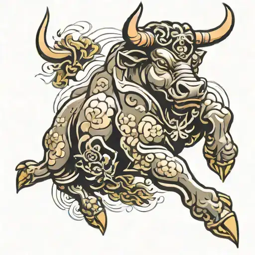 Japanese Bull Design
