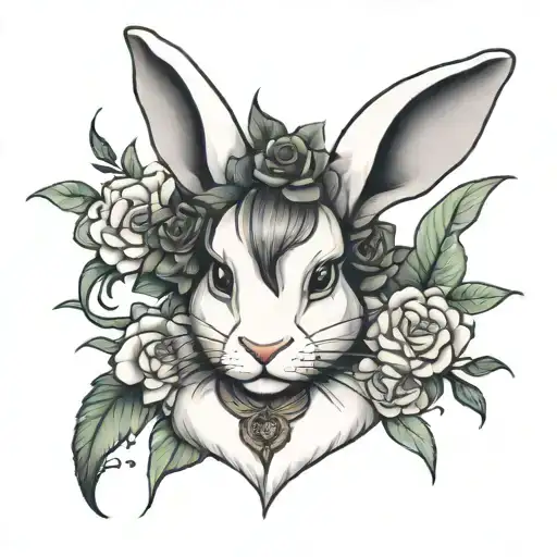 Sexy White Bunny Female