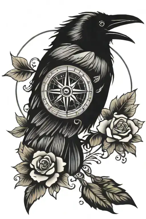 Raven Rose Compass