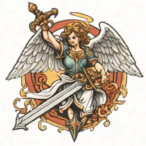 Angel With Sword