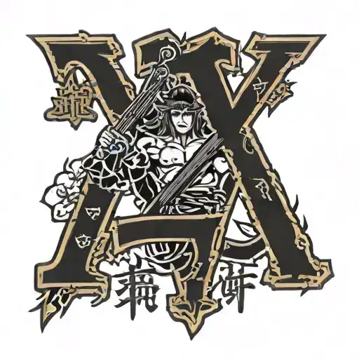 Japenese Kanji Never Give Up And Black Clover