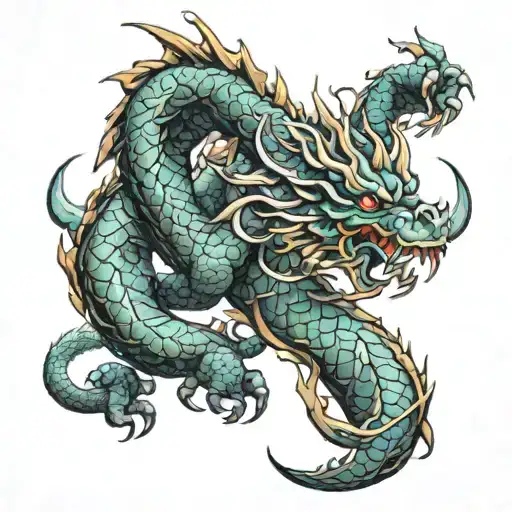 Samuray Dragon Wrapped