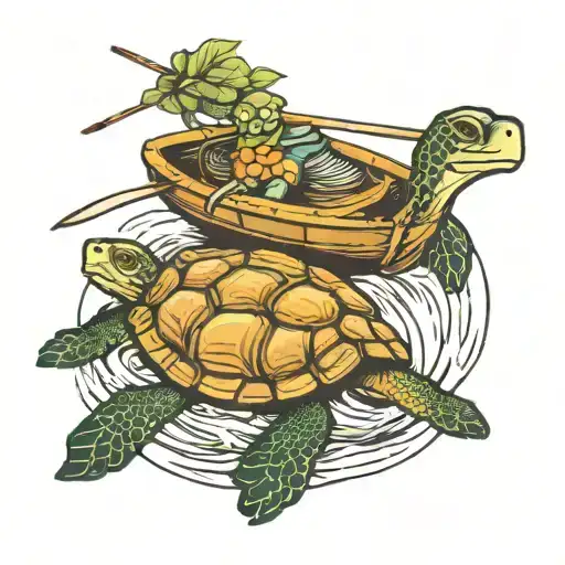 A Turtle And A Rower