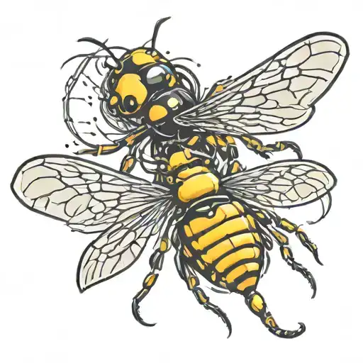 Wasp And Bee Jellyfish