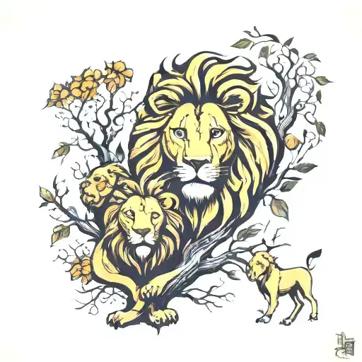 Lion Family Tree