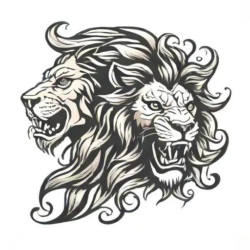 Aston Villa Lion Head