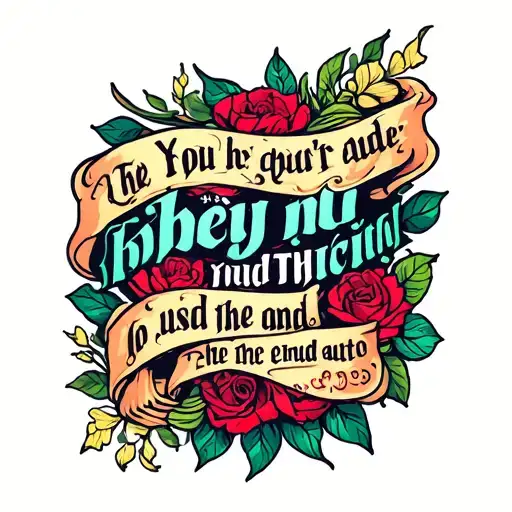 Bible Verse Intertwined