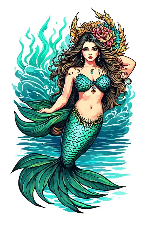 Jibaro Siren Mermaid