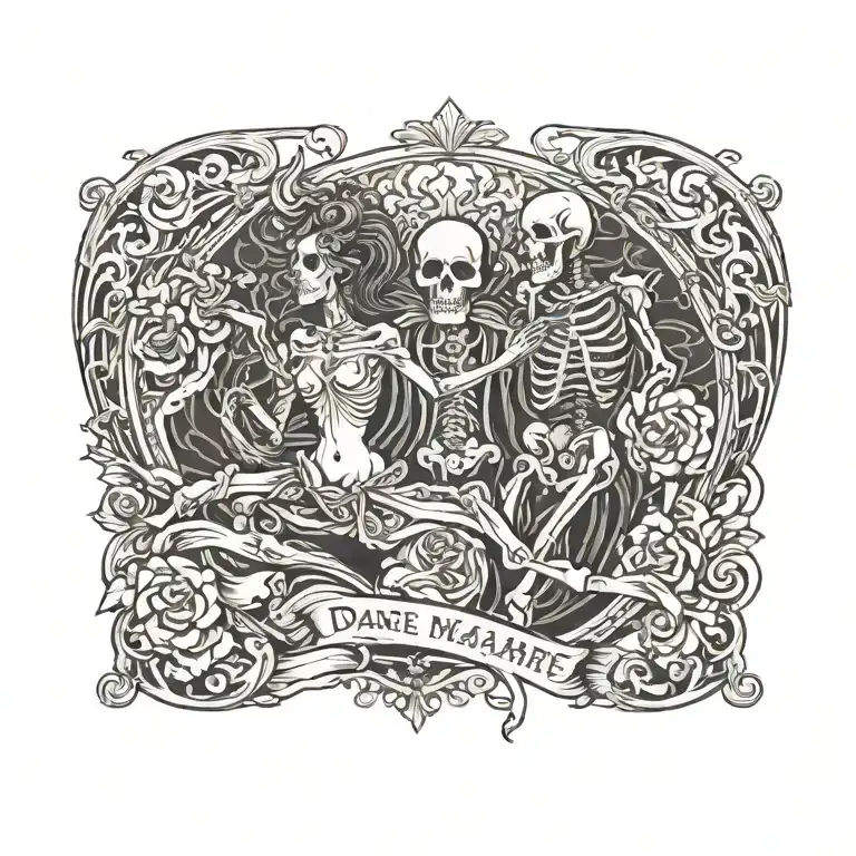 Danse Macabre Renaissance Inspired