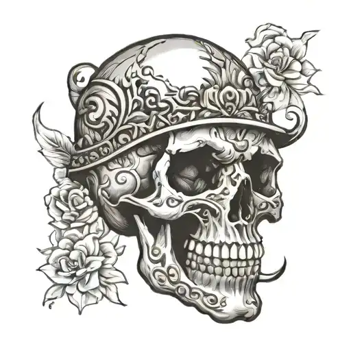 Skull Wearing
